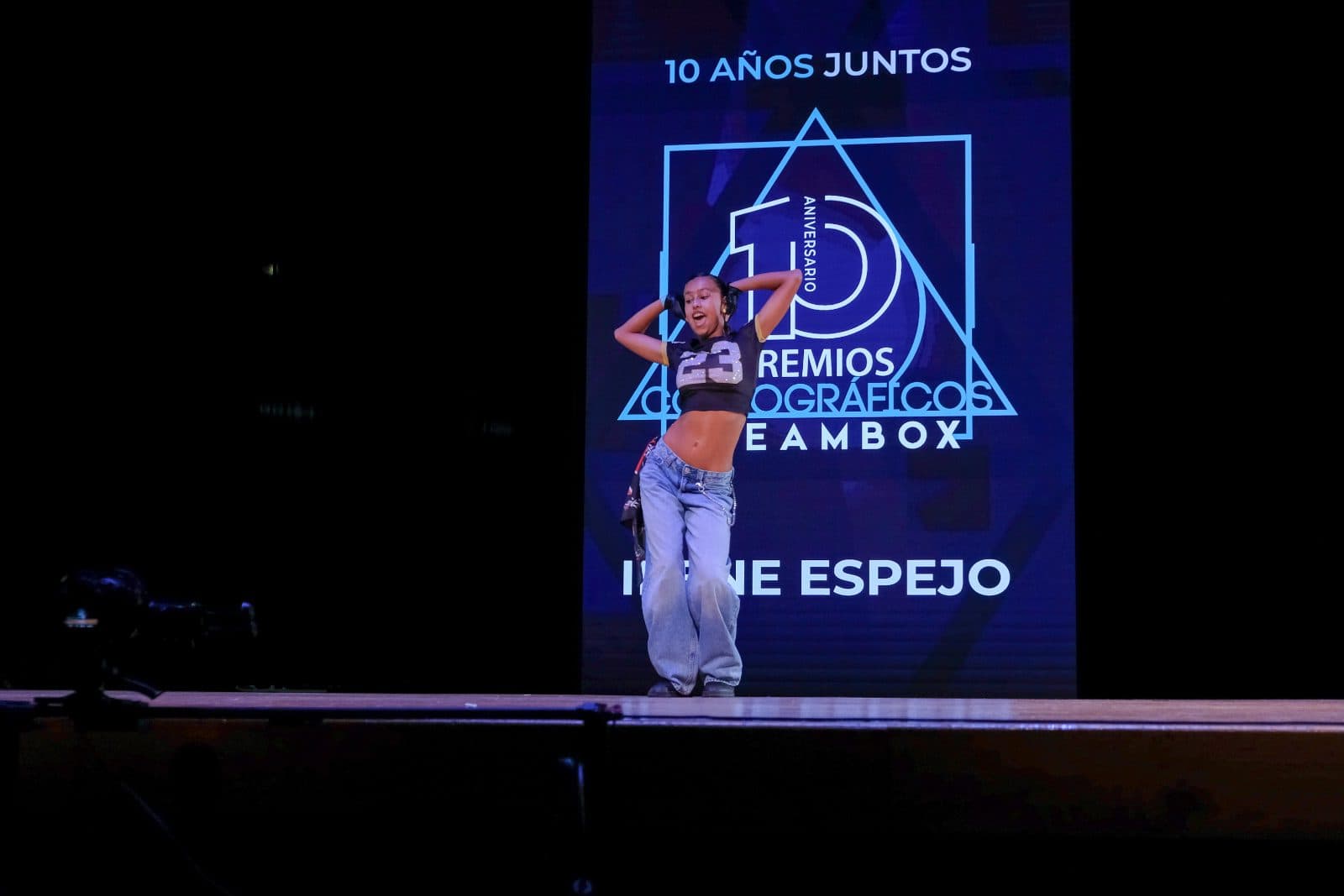 Irene Espejo, minisolista de Xen Dance Space en los Premios Coreográficos Dreambox