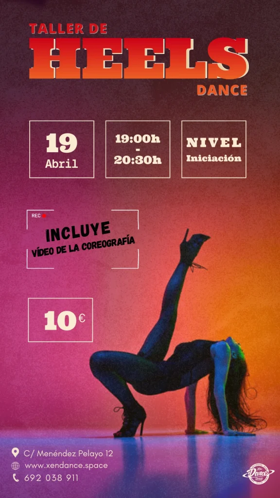 Taller Heels dance molins de rei