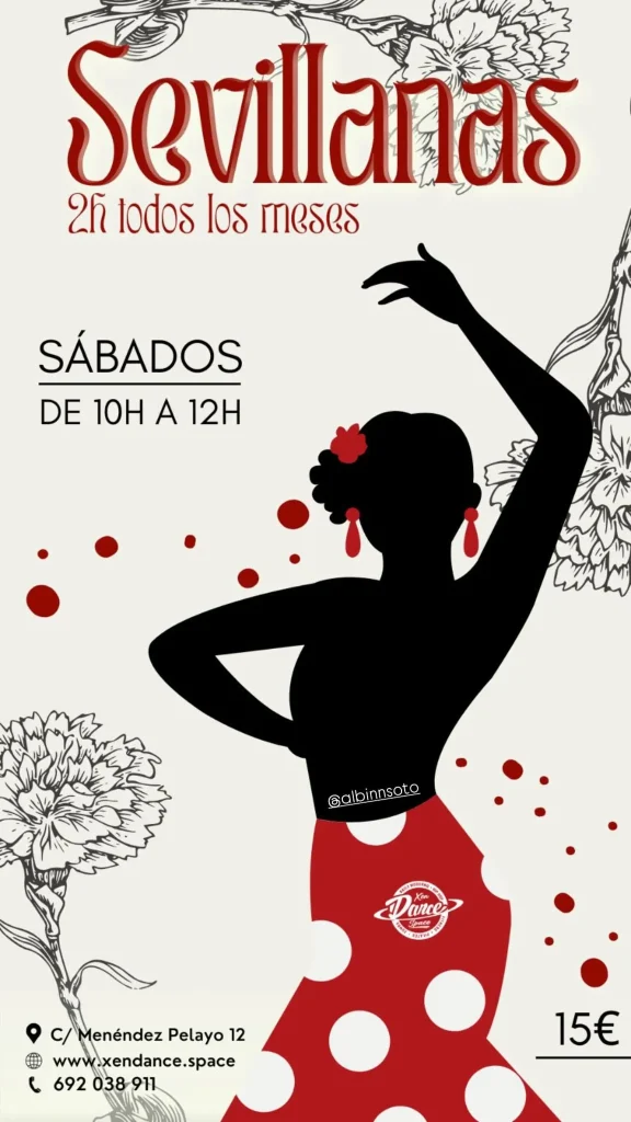 Clases de Sevillanas en Xen Dance Space